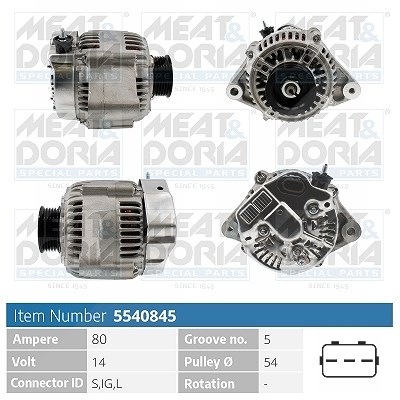 Meat & Doria Generator [Hersteller-Nr. 5540845] für Toyota