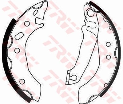 Trw Bremsbackensatz [Hersteller-Nr. GS6253] für Ford