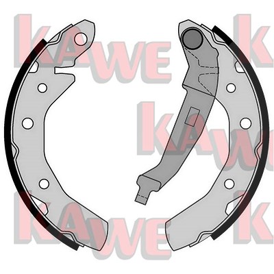 Kawe Bremsbackensatz [Hersteller-Nr. 09990] für Chevrolet, Daewoo, Proton