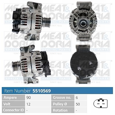 Meat & Doria Generator [Hersteller-Nr. 5510569] für Mercedes-Benz