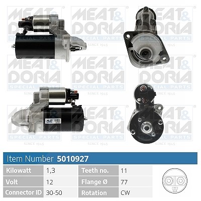 Meat & Doria Starter [Hersteller-Nr. 5010927] für Kia, Hyundai