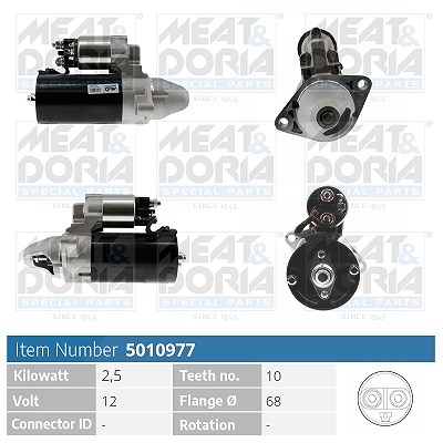 Meat & Doria Starter [Hersteller-Nr. 5010977] für Porsche