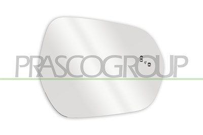Prasco Spiegelglas, Außenspiegel [Hersteller-Nr. FD6207523] für Ford
