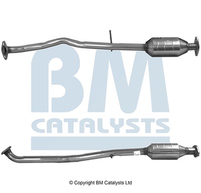 Bm Catalysts Katalysator mit Anbauteilen [Hersteller-Nr. BM91004H] für Hyundai