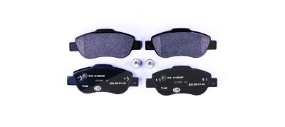 Hella Bremsbelagsatz, Scheibenbremse [Hersteller-Nr. 8DB355011-241] für Fiat