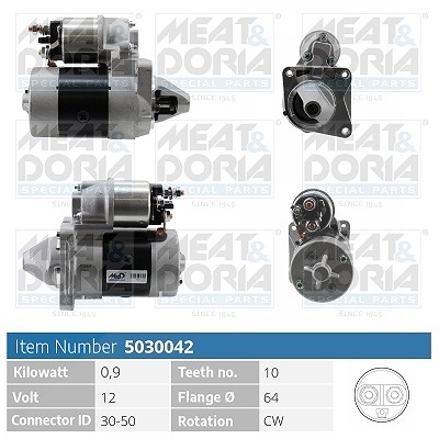 Meat & Doria Starter [Hersteller-Nr. 5030042] für Fiat
