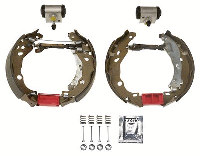Trw Bremsbackensatz [Hersteller-Nr. GSK1228] für Citroën, Peugeot