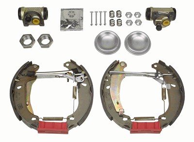 Trw Bremsbackensatz [Hersteller-Nr. GSK1250] für Peugeot, Citroën