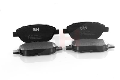 Gh Bremsbelagsatz, Scheibenbremse [Hersteller-Nr. GH-413740] für Fiat, Peugeot, Citroën, Lancia