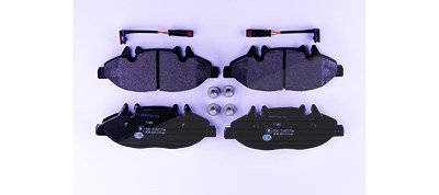 Hella Bremsbelagsatz, Scheibenbremse [Hersteller-Nr. 8DB355010-651] für Mercedes-Benz