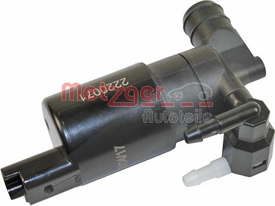 Metzger Autoteile Waschwasserpumpe, Scheibenreinigung [Hersteller-Nr. 2220071] für Peugeot