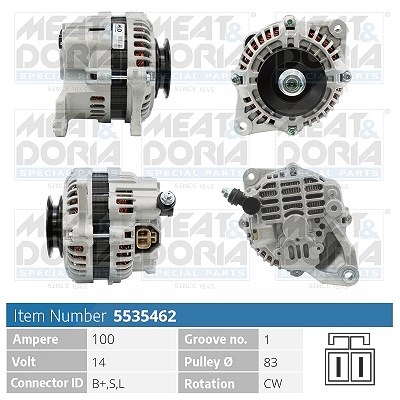 Meat & Doria Generator [Hersteller-Nr. 5535462] für Nissan