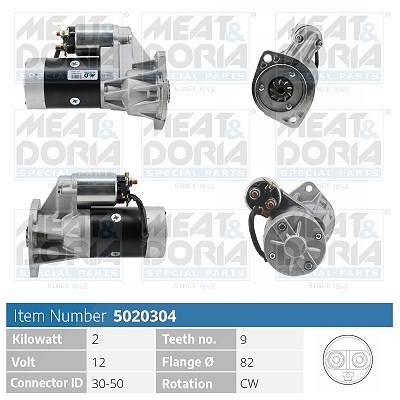 Meat & Doria Starter [Hersteller-Nr. 5020304] für Nissan