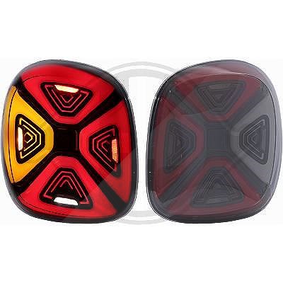 Diederichs Heckleuchtensatz [Hersteller-Nr. 1607296] für Smart