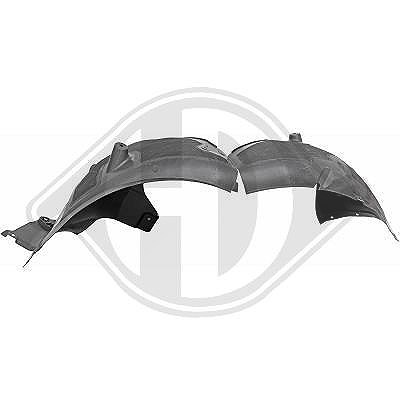 Diederichs Verkleidung, Radhaus [Hersteller-Nr. 7930008] für Tesla