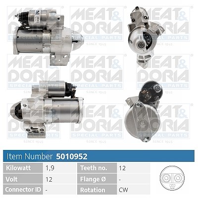 Meat & Doria Starter [Hersteller-Nr. 5010952] für BMW