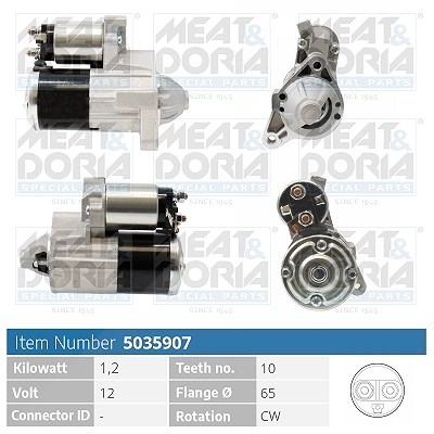 Meat & Doria Starter [Hersteller-Nr. 5035907] für Jeep