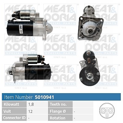 Meat & Doria Starter [Hersteller-Nr. 5010941] für Jeep