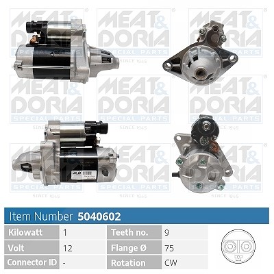 Meat & Doria Starter [Hersteller-Nr. 5040602] für Honda