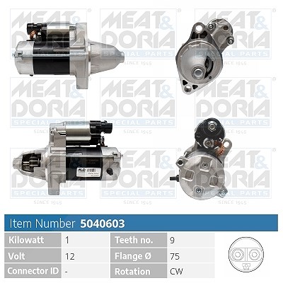 Meat & Doria Starter [Hersteller-Nr. 5040603] für Honda