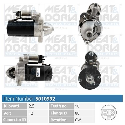 Meat & Doria Starter [Hersteller-Nr. 5010992] für Jeep