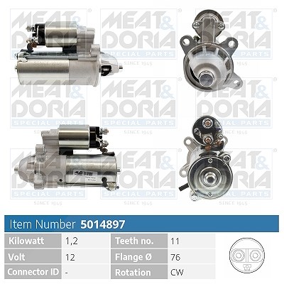 Meat & Doria Starter [Hersteller-Nr. 5014897] für Jaguar