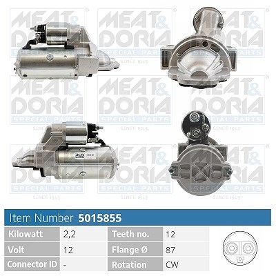Meat & Doria Starter [Hersteller-Nr. 5015855] für Ford