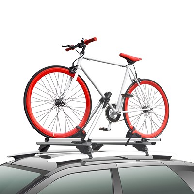 F.lli Menabo Fahrradträger 1 Rad 15kg Dachfahrradträger Alu [Hersteller-Nr. A055574] für Hyundai, Jeep, VW