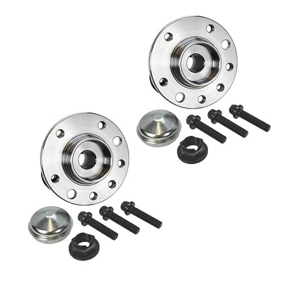 Bestprice 2x Radlagersatz inkl. Radnabe Vorderachse [Hersteller-Nr. 10684476] für Opel, Vauxhall