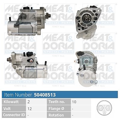 Meat & Doria Starter [Hersteller-Nr. 50408513] für Toyota