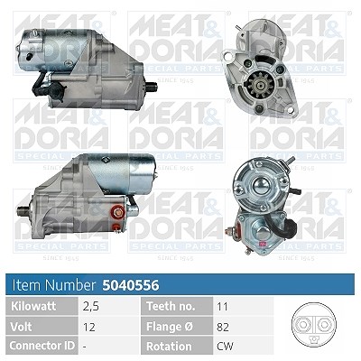 Meat & Doria Starter [Hersteller-Nr. 5040556] für Toyota