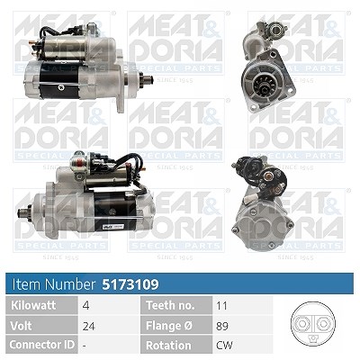 Meat & Doria Starter [Hersteller-Nr. 5173109] für Mercedes-Benz