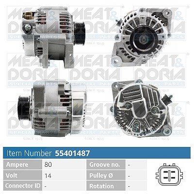 Meat & Doria Generator [Hersteller-Nr. 55401487] für Toyota