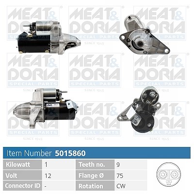 Meat & Doria Starter [Hersteller-Nr. 5015860] für Honda