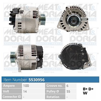 Meat & Doria Generator [Hersteller-Nr. 5530956] für Ford