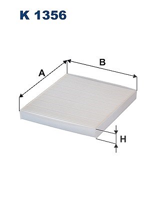 Filtron Filter, Innenraumluft [Hersteller-Nr. K1356] für Jeep, Dodge