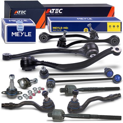 Atec Querlenker-Satz 12-tlg. vorne inkl. MEYLE Fahrwerksteile [Hersteller-Nr. 41298200] für BMW
