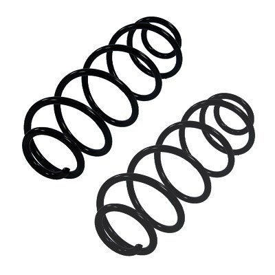 Bestprice 2x Fahrwerksfeder Hinterachse [Hersteller-Nr. 10701435] für Citroën