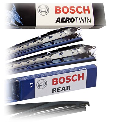 Bosch Wischer vorne +hinten für Audi