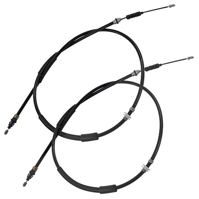 Bestprice 2x Handbremsseil Scheibenbremse Hinterachse [Hersteller-Nr. 10621711] für Ford